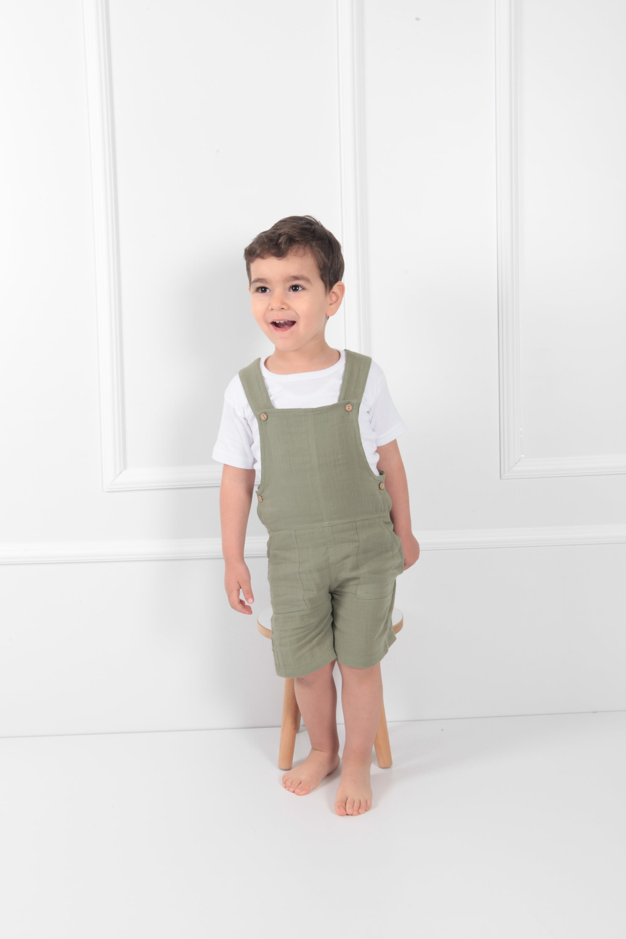 Gardener's Jumpsuit Khaki