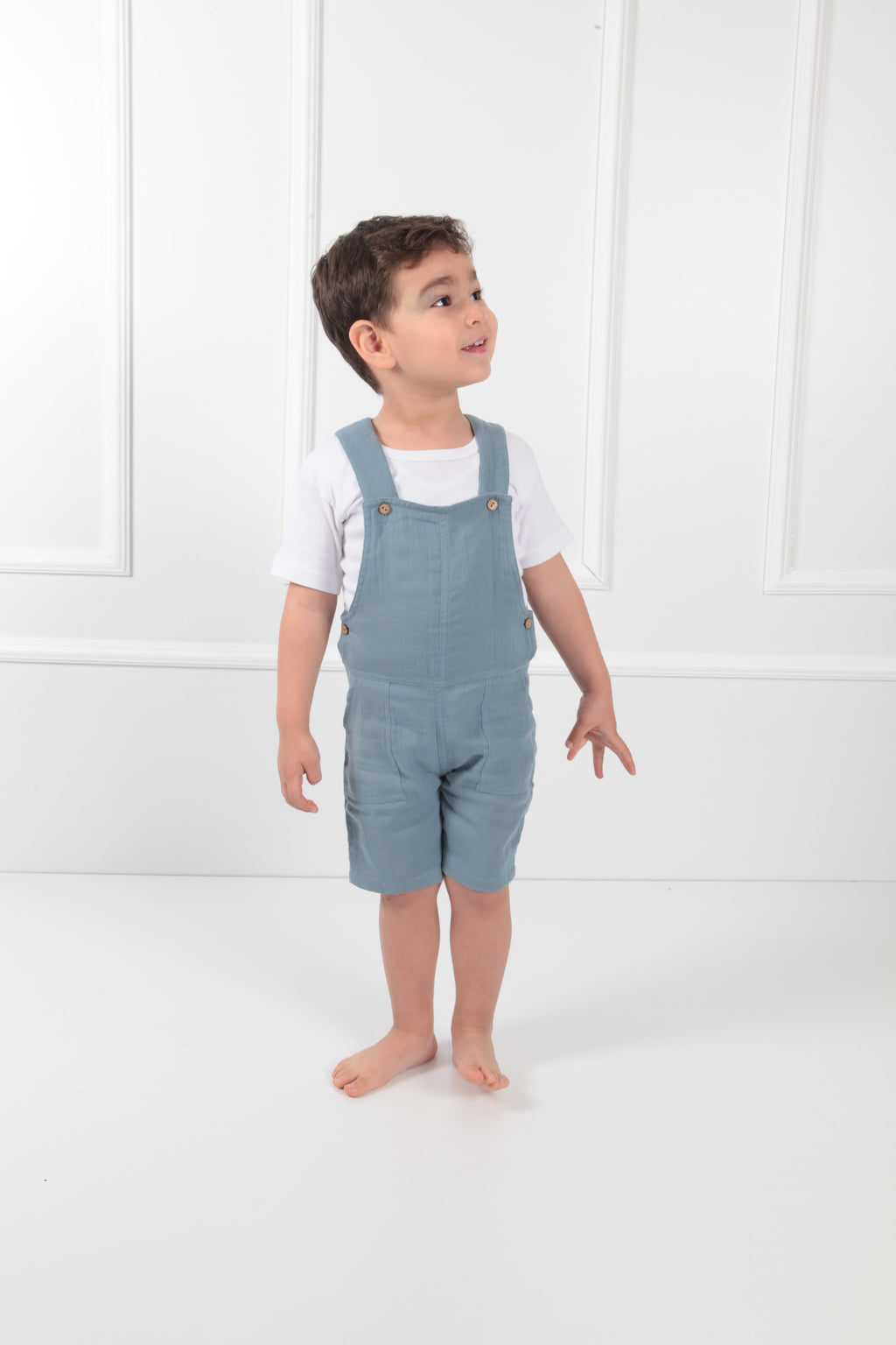Indigo Gardening Jumpsuit