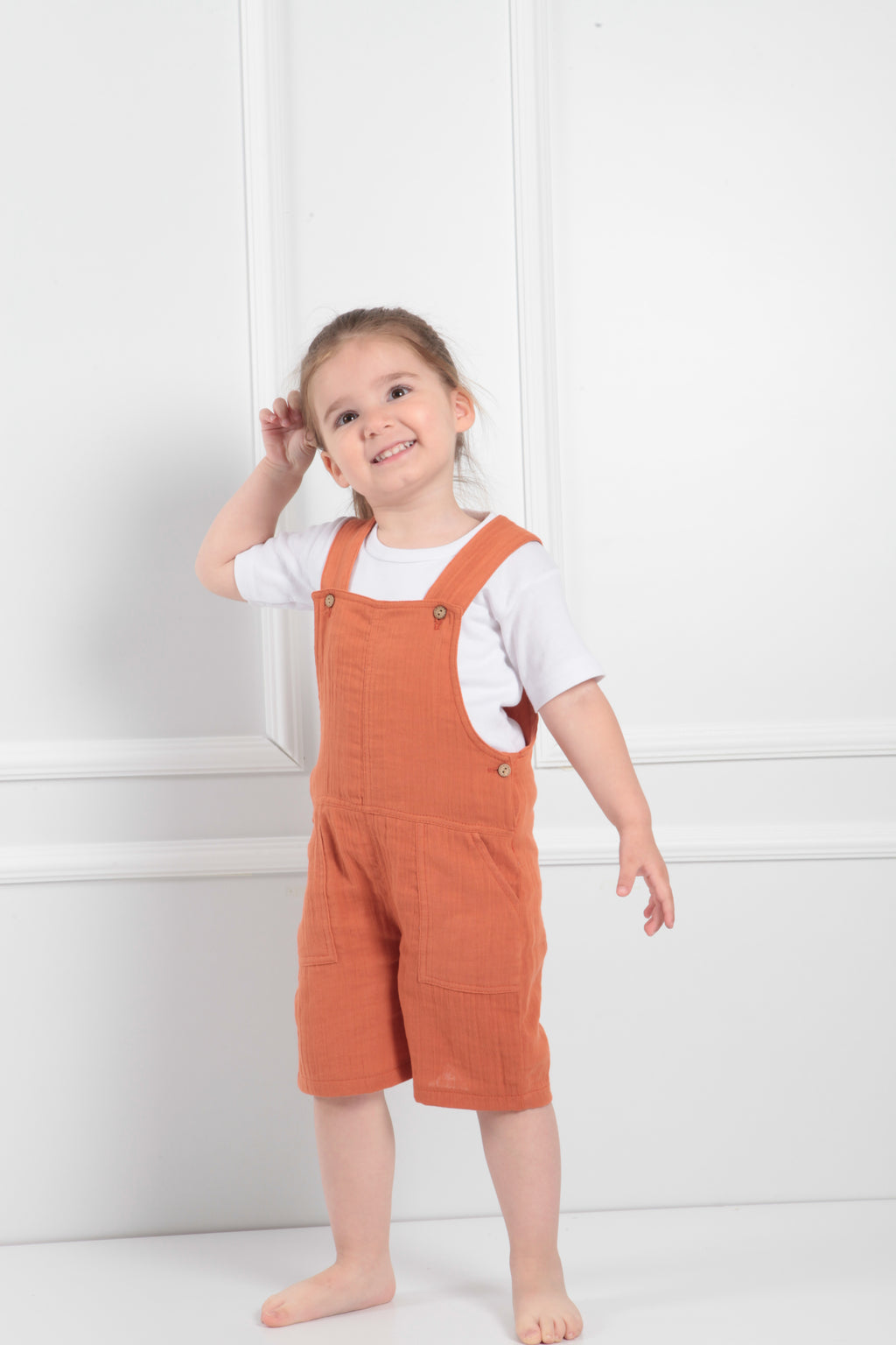 Gardener's Jumpsuit Orange