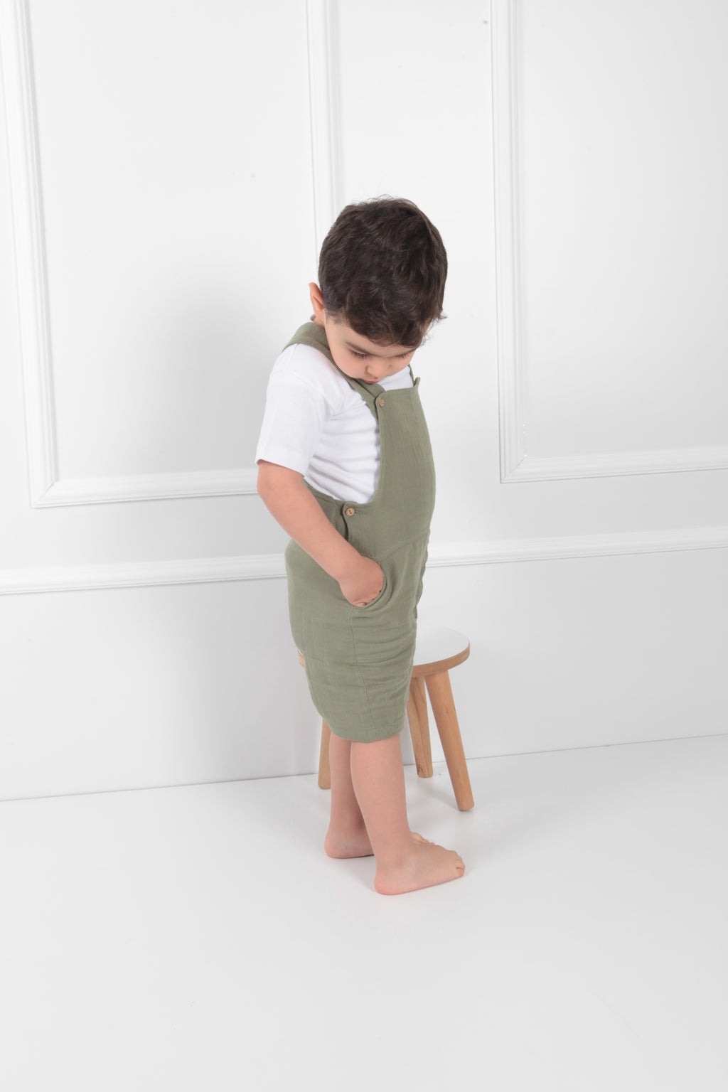 Gardener's Jumpsuit Khaki