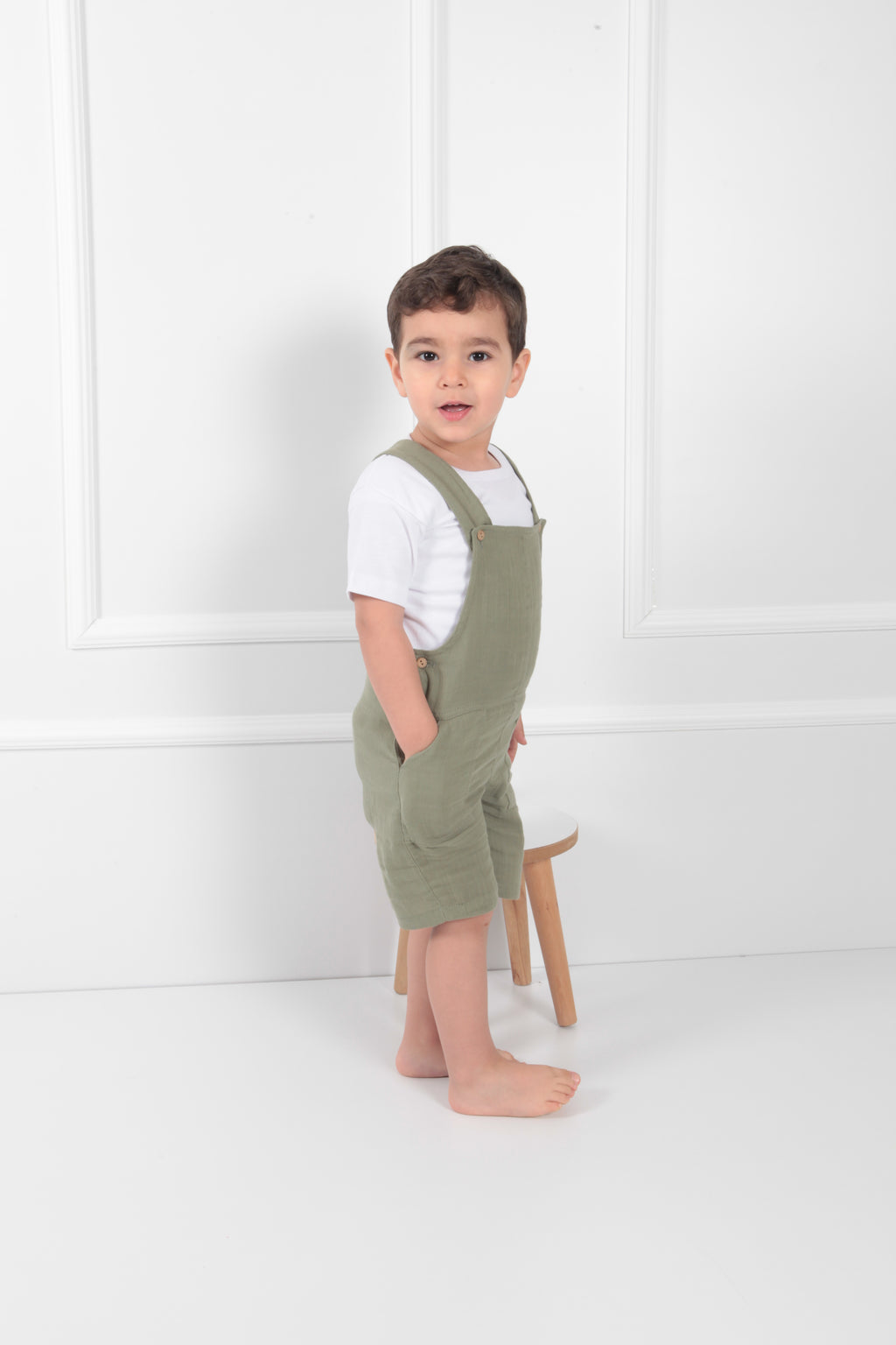 Gardener's Jumpsuit Khaki