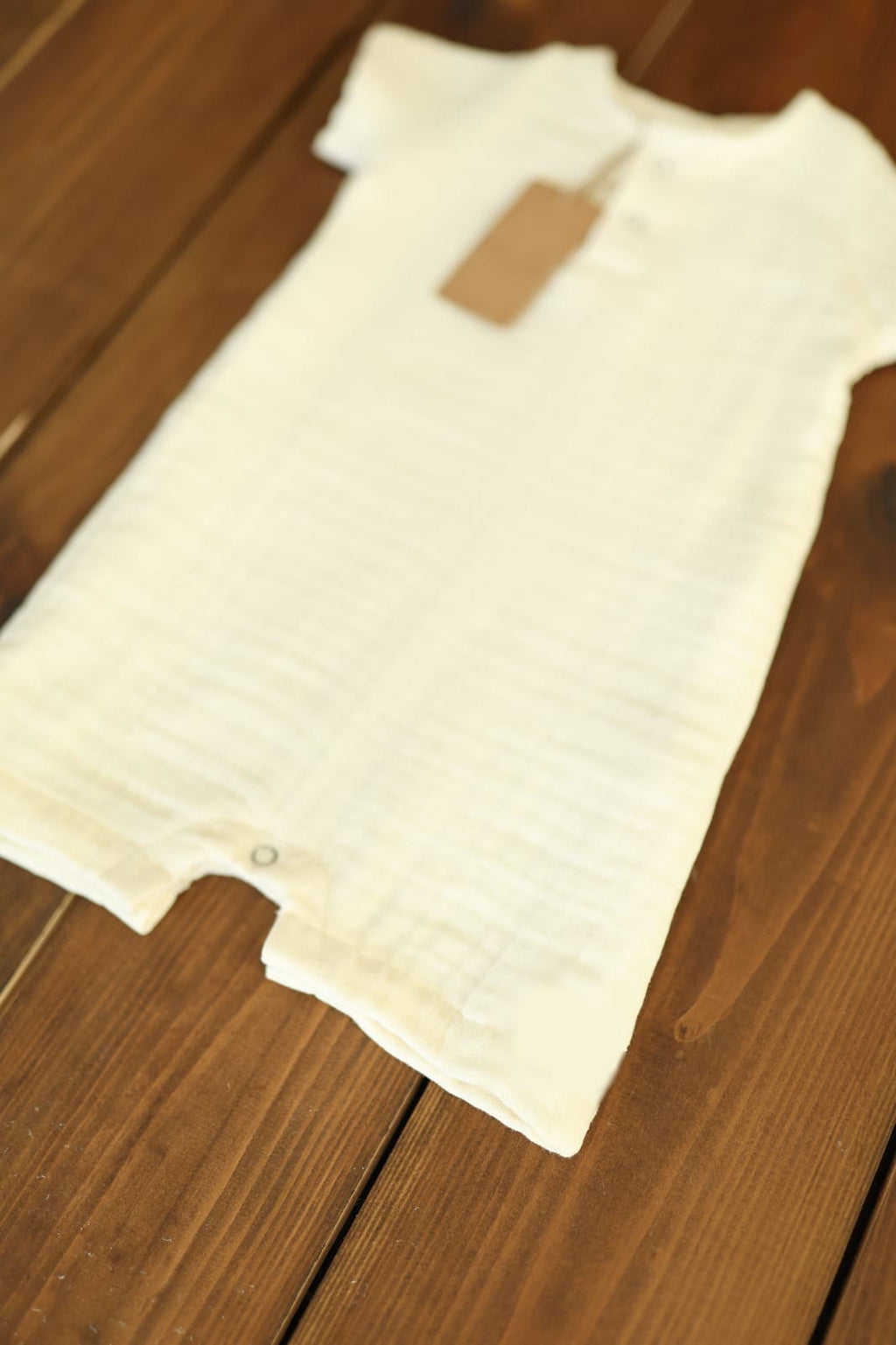 Short Jumpsuit Cream