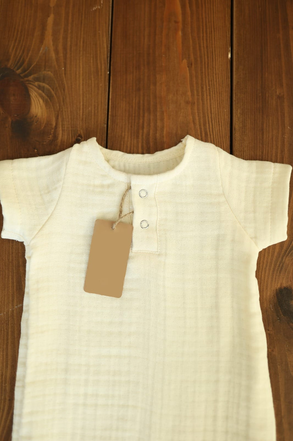 Short Jumpsuit Cream