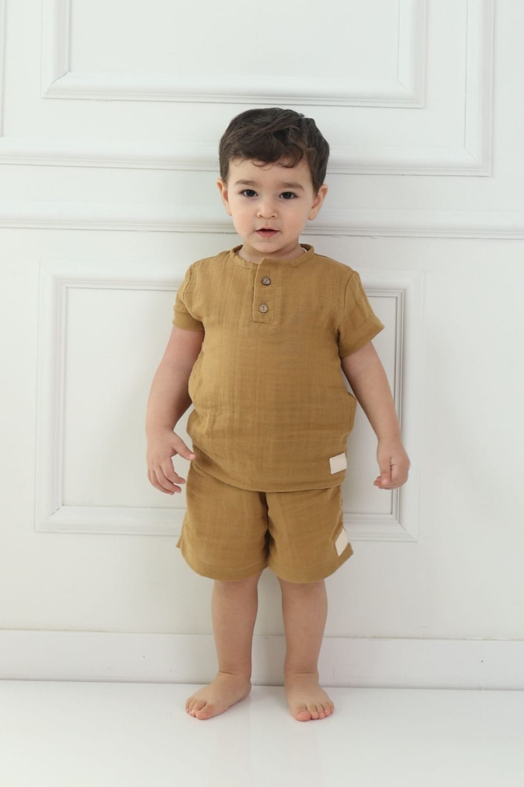 Shorts Set Brown