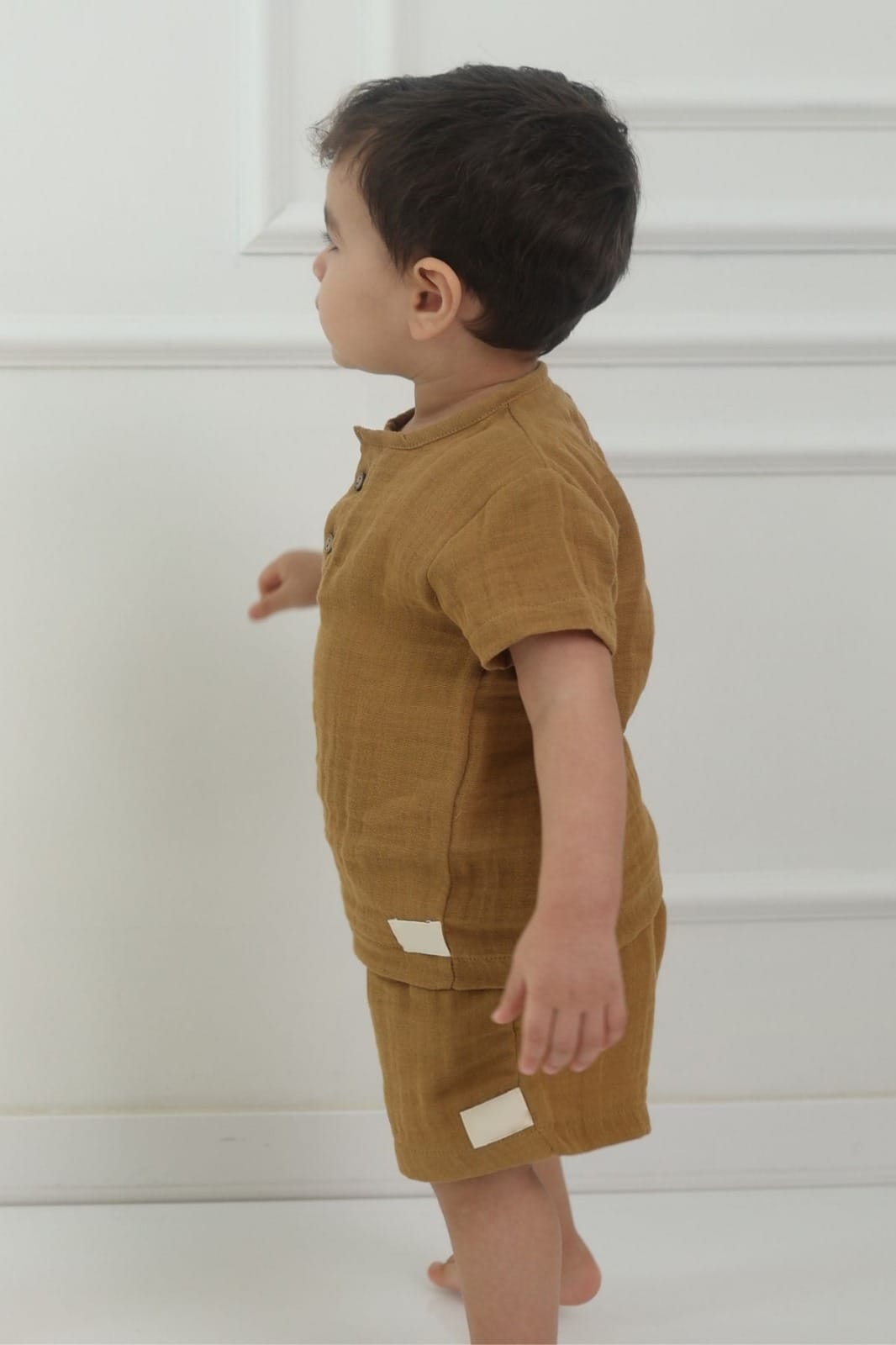 Shorts Set Brown