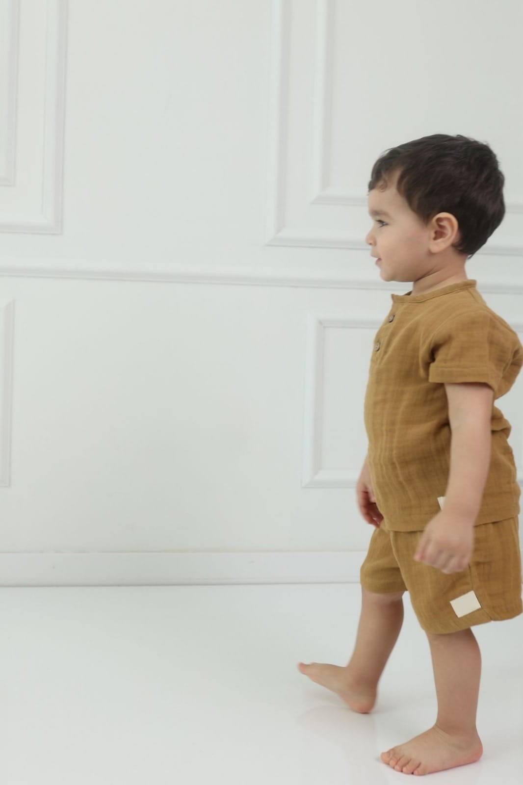 Shorts Set Brown