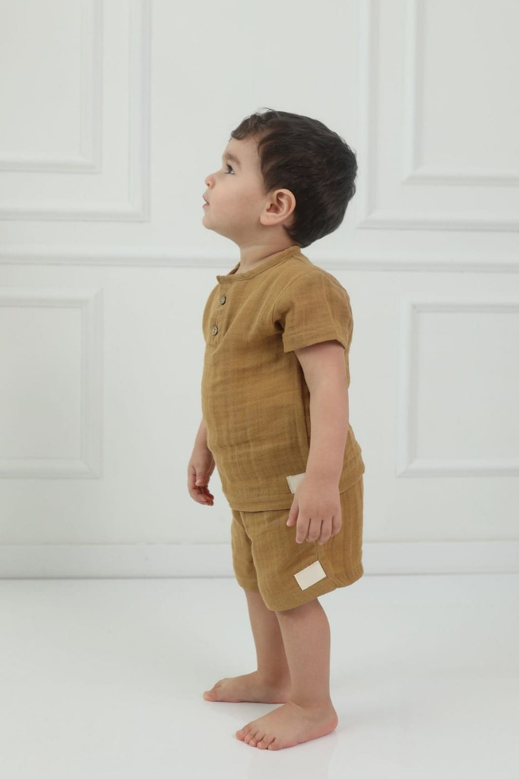 Shorts Set Brown